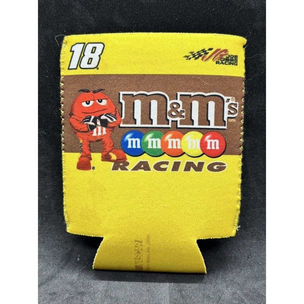 M&Ms Joe Gibbs Racing Kyle Busch Cold‎ Beer Coozie 2008